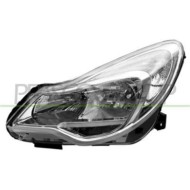 Proiettore Sinistro H1+h7 Elettrico Con Motore Per Opel/vauxhall Corsa D Dal 2011 Al 2014