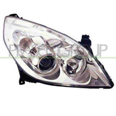 GUIDA_ALLA_SCELTA.JPG Proiettore Destro H1+h7 Elettrico Cromato Per Opel/vauxhall Vectra C Dal 2005 Al 2008