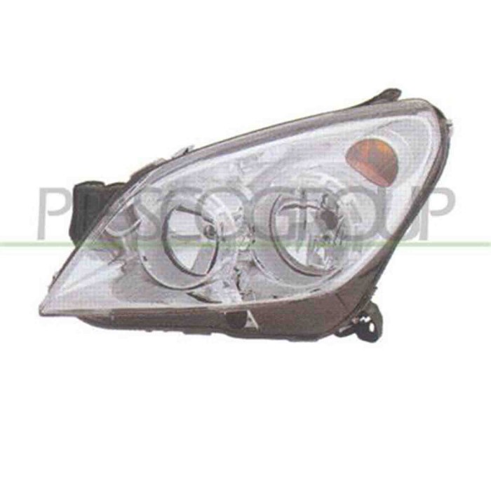 GUIDA_ALLA_SCELTA.JPG Proiettore Destro H1+h7 Elettrico Con Motore Per Opel/vauxhall Astra H (a04) Dal 2007 Al 2009