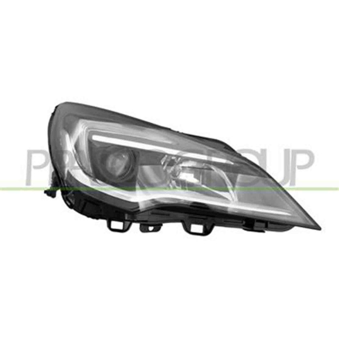 OP4204903_2.JPG Proiettore Destro H1+h7 Elettrico Con Motore Per Opel/vauxhall Astra K (b16) Dal 2015 Al 2019