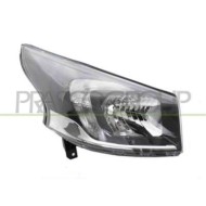 Proiettore Destro H4 Elettrico Con Motore Per Opel/vauxhall Vivaro B (x82) Dal 2014 Al 2019