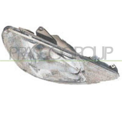 GUIDA_ALLA_SCELTA.JPG Proiettore Destro H4 Elettrico Senza Motore Per Peugeot 206 Dal 1998 Al 2009