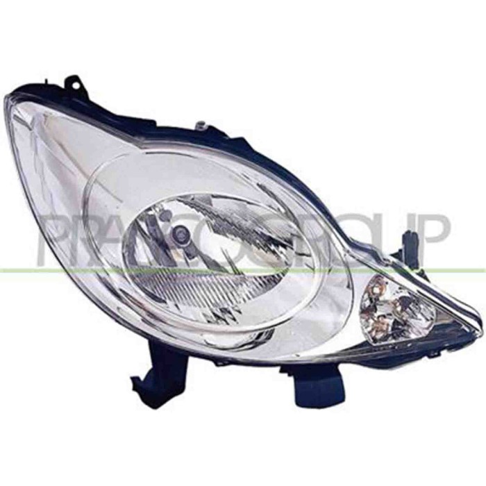GUIDA_ALLA_SCELTA.JPG Proiettore Destro H4 Elettrico Con Motore Per Peugeot 107 Dal 2005 Al 2009