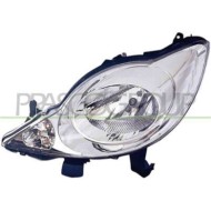 Proiettore Sinistro H4 Elettrico Con Motore Per Peugeot 107 Dal 2005 Al 2009