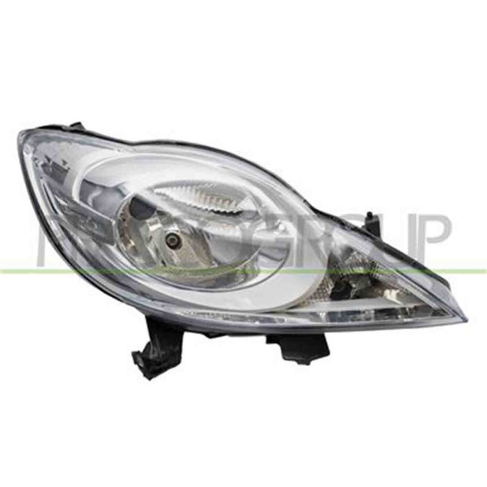 PG2044803_1.JPG Proiettore Destro H4 Elettrico Senza Motore Per Peugeot 107 Dal 2012 Al 2013