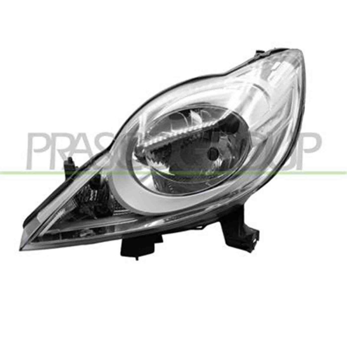 PG2044804_1.JPG Proiettore Sinistro H4 Elettrico Senza Motore Per Peugeot 107 Dal 2012 Al 2013