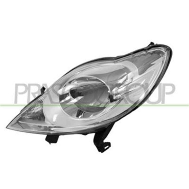 PG2044804_2.JPG Proiettore Sinistro H4 Elettrico Senza Motore Per Peugeot 107 Dal 2012 Al 2013