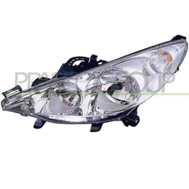 GUIDA_ALLA_SCELTA.JPG Proiettore Sinistro H1+h7 Elettrico Con Motore Per Peugeot 207 Dal 2006 Al 2009