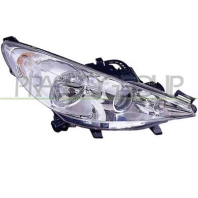 GUIDA_ALLA_SCELTA.JPG Proiettore Destro H7+h7+h1 Elettrico Con Motore Per Peugeot 207 Dal 2006 Al 2009