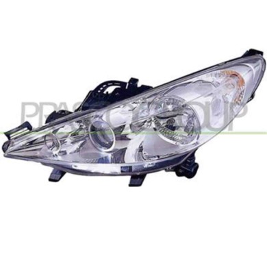 GUIDA_ALLA_SCELTA.JPG Proiettore Sinistro H7+h7+h1 Elettrico Con Motore Per Peugeot 207 Dal 2006 Al 2009