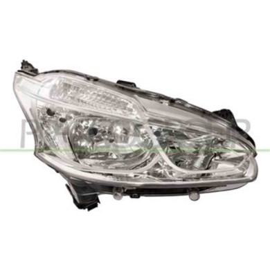 GUIDA_ALLA_SCELTA.JPG Proiettore Destro H7+h7 Elettrico Con Motore Per Peugeot 208 Dal 2012 Al 2015