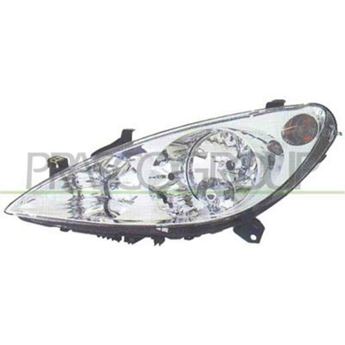 GUIDA_ALLA_SCELTA.JPG Proiettore Destro H7+h1+h1 Elettrico Senza Motore Per Peugeot 307 Dal 2001 Al 2005