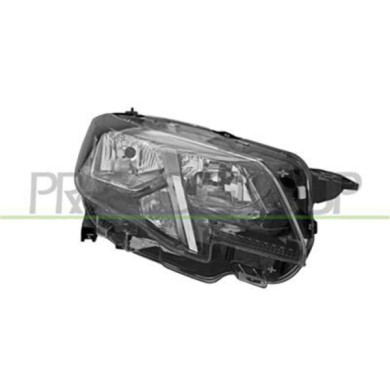 PG9134903_1.JPG Proiettore Destro H7+h1 Elettrico Con Motore Per Peugeot Rifter Dal 2018