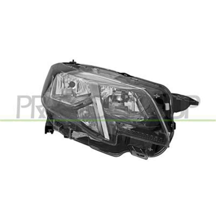 PG9134903_1.JPG Proiettore Destro H7+h1 Elettrico Con Motore Per Peugeot Rifter Dal 2018
