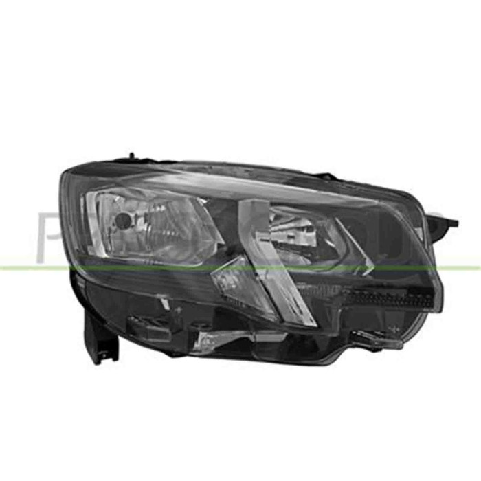 PG9134903_2.JPG Proiettore Destro H7+h1 Elettrico Con Motore Per Peugeot Rifter Dal 2018