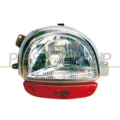 GUIDA_ALLA_SCELTA.JPG Proiettore Destro H4 Manuale Per Renault Twingo Dal 1993 Al 1998