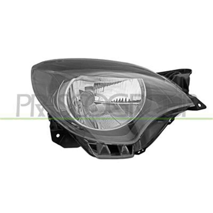 RN2014803_1.JPG Proiettore Destro H4 Elettrico Senza Motore Per Renault Twingo Dal 2012 Al 2014