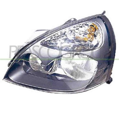 GUIDA_ALLA_SCELTA.JPG Proiettore Sinistro Per Renault Clio Dal 2001 Al 2005