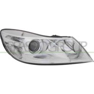 Proiettore Sinistro H1+h7 Elettrico Con Motore Per Skoda Octavia Dal 2008 Al 2013
