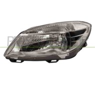 Proiettore Sinistro H4 Elettrico Con Motore Per Skoda Fabia (5jf) Dal 2010 Al 2014