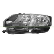 Proiettore Sinistro H7+h15 Elettrico Con Motore Per Skoda Rapid Dal 2012 Al 2016