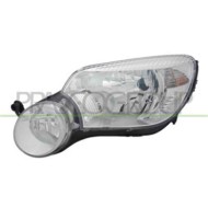 Proiettore Sinistro H4 Elettrico Con Motore Per Skoda Yeti (5l) Dal 2010 Al 2013