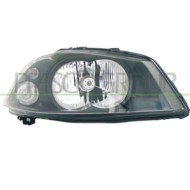 Proiettore Destro H4 Elettrico Senza Motore Per Seat Ibiza - Cordoba Dal 2002 Al 2006