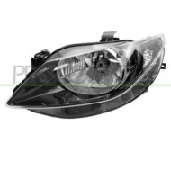 Proiettore Sinistro H4 Elettrico Con Motore Per Seat Ibiza Dal 2008 Al 2012