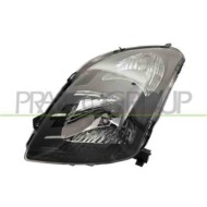 Proiettore Sinistro H4 Manuale Senza Motore Per Suzuki Swift Dal 2005 Al 2006