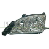 Proiettore Sinistro H7+h7 Elettrico Senza Motore Per Toyota Avensis T22 Dal 2000 Al 2003