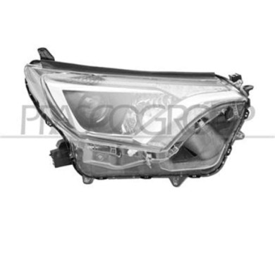 GUIDA_ALLA_SCELTA.JPG Proiettore Destro Hir Per Toyota Rav 4 Dal 2015 Al 2019