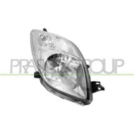 Proiettore Destro H4 Elettrico Senza Motore Per Toyota Yaris Dal 2006 Al 2009