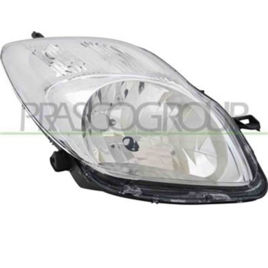 GUIDA_ALLA_SCELTA.JPG Proiettore Destro H4 Elettrico Cromato Per Toyota Yaris Dal 2009 Al 2011