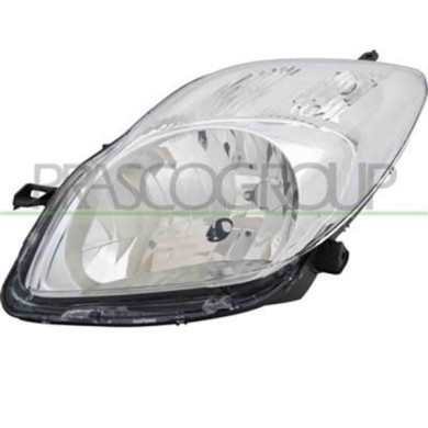 GUIDA_ALLA_SCELTA.JPG Proiettore Sinistro H4 Elettrico Cromato Per Toyota Yaris Dal 2009 Al 2011