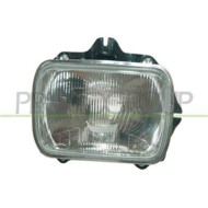 Proiettore Sinistro H4 Manuale Per Toyota Hilux Pick Up 2wd Ln85 Dal 1989 Al 1995