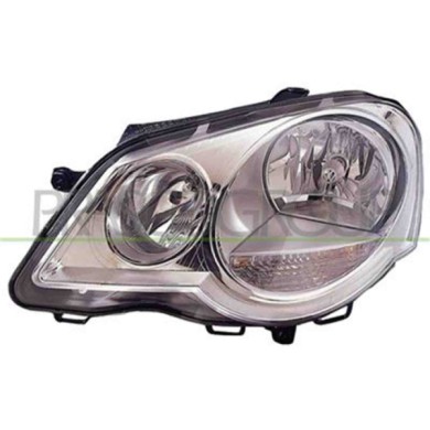 GUIDA_ALLA_SCELTA.JPG Proiettore Sinistro H1+h7 Elettrico Cromato Per Volkswagen Polo Dal 2005 Al 2009