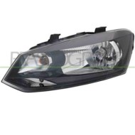Proiettore Sinistro H4 Elettrico Senza Motore Per Volkswagen Polo Dal 2009 Al 2014