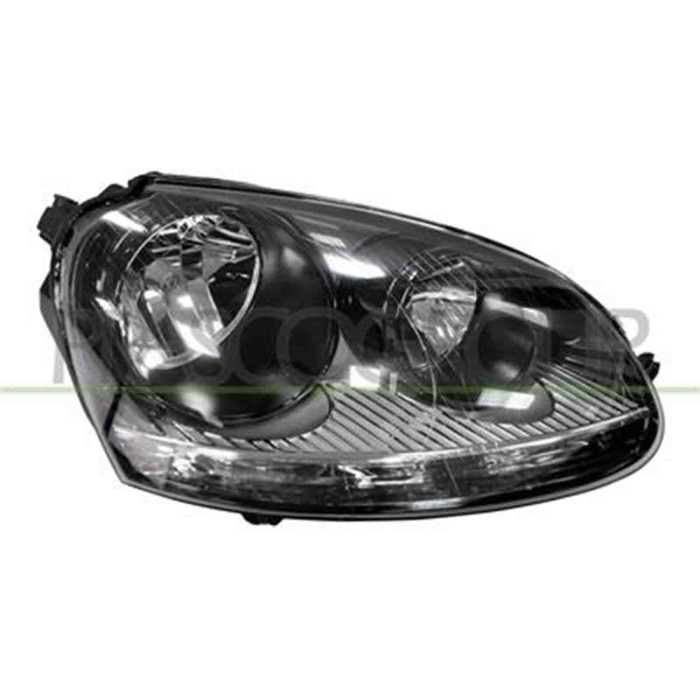 GUIDA_ALLA_SCELTA.JPG Proiettore Destro H7+h7 Elettrico Con Motore Per Volkswagen Golf V Dal 2003 Al 2008
