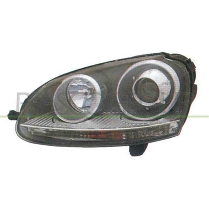 GUIDA_ALLA_SCELTA.JPG Proiettore Destro Xenon D2s+h7 Elettrico Con Motore Per Volkswagen Golf V Gti/gtd Dal 2004 Al 2009