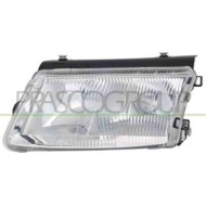 Proiettore Sinistro H4+h7 Elettrico Senza Motore Per Volkswagen Passat B5 Dal 1996 Al 2000