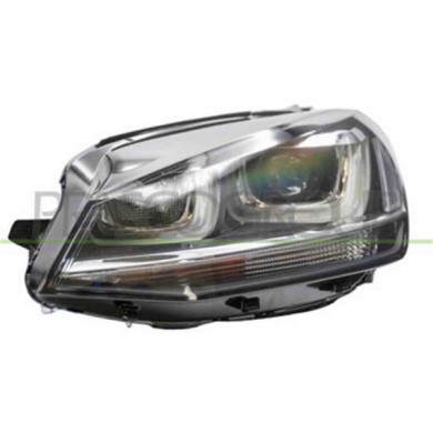VG4024934_2.JPG Proiettore Sinistro Xenon D3s+h7 Elettrico Per Volkswagen Golf 7 Gti/gtd Dal 2013 Al 2016