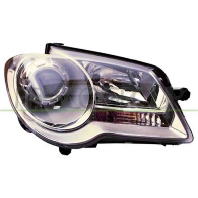 GUIDA_ALLA_SCELTA.JPG Proiettore Destro H7+h7 Elettrico Con Motore Per Volkswagen Touran Dal 2006 Al 2010