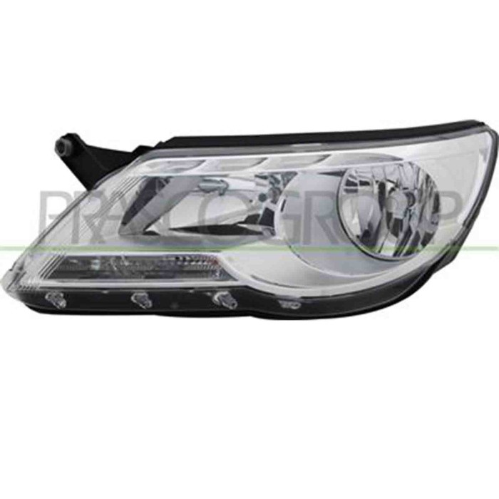 GUIDA_ALLA_SCELTA.JPG Proiettore Destro H7+h7 Elettrico Con Motore Per Volkswagen Tiguan Dal 2007 Al 2011