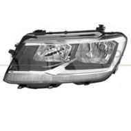Proiettore Sinistro H7+h7 Elettrico Con Motore Per Volkswagen Tiguan Dal 2016 Al 2020