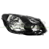 Proiettore Destro H4 Elettrico Con Motore Per Volkswagen Touran Dal 2010 Al 2015