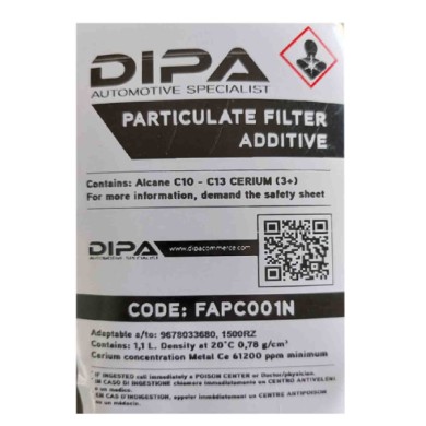 cerina_4.jpg Dipa 9678033680 Sacca Additivo Cerina Dpf/fap Citroen C3,c4. Peugeot 207,208,301,2008 Per Filtro Antiparticolato