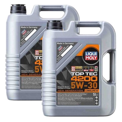 LIQ_8973_3.jpg Liqui Moly 8973 Top Tec 4200 5w30 10 Litri Olio Motore Benzina E Diesel
