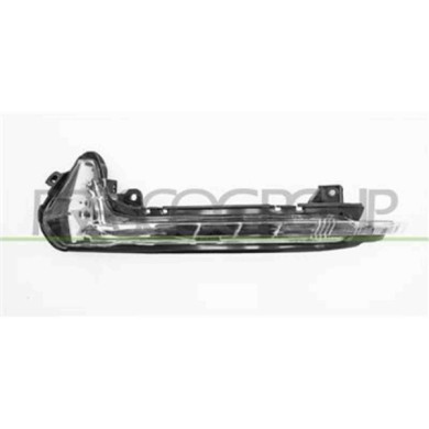 GUIDA_ALLA_SCELTA.JPG Fanale Bianco Per Retrovisore Sinistro Per Audi A6 (4g2) Dal 2011 Al 2014