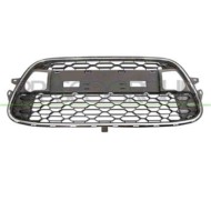 CI3242130_1.JPG Griglia Centrale Paraurti Nera Con Modanatura Cromata Per Citroen C3 Dal 2009 Al 2013