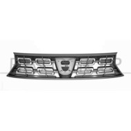 DA8242011_1.JPG Griglia Radiatore Nera Con Modanature Cromate Per Dacia Duster Dal 2018 Al 2021